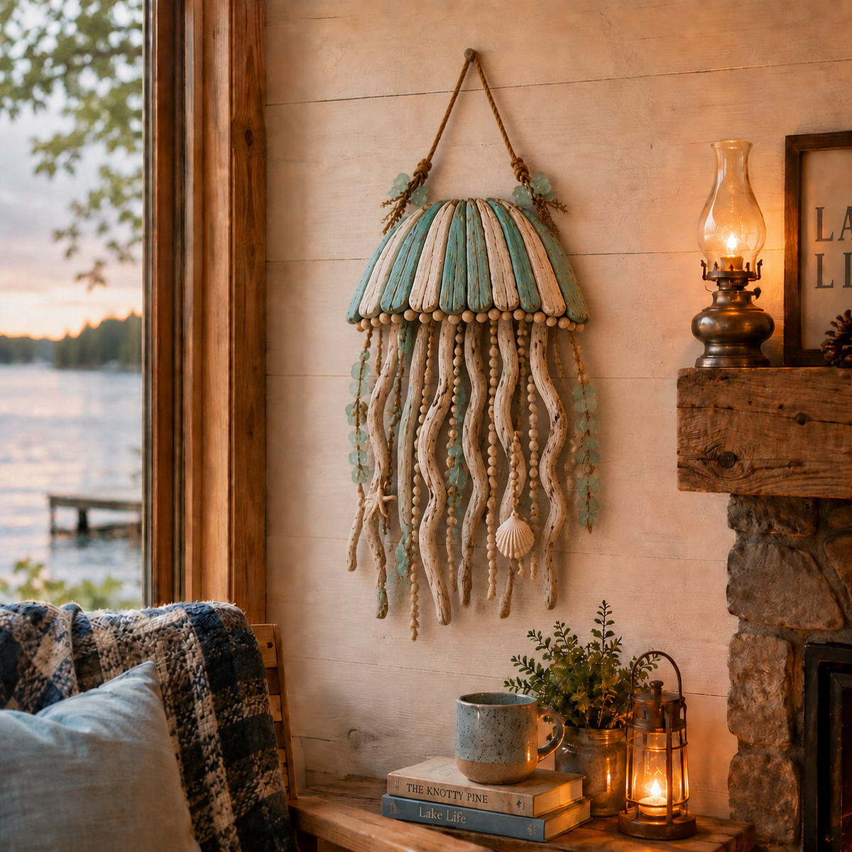 Lighted Coastal Fish Wall Decor – Bring Ocean Charm & Warm Glow to Your Home