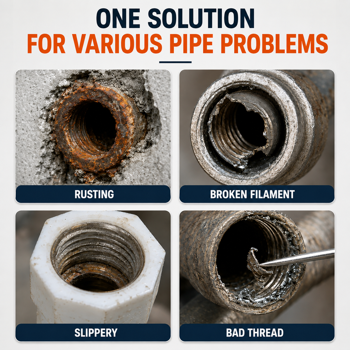 Broken Pipe Thread Extractor | Drill-Powered Nipple Remover