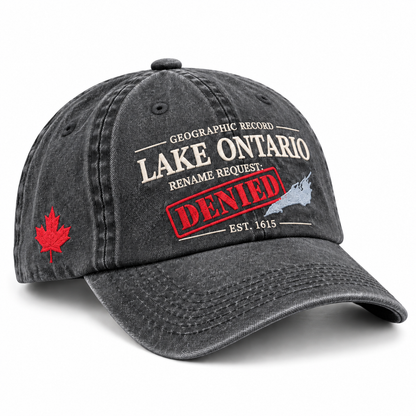 Lake Ontario — Rename Request: Denied Printed Heritage Cap