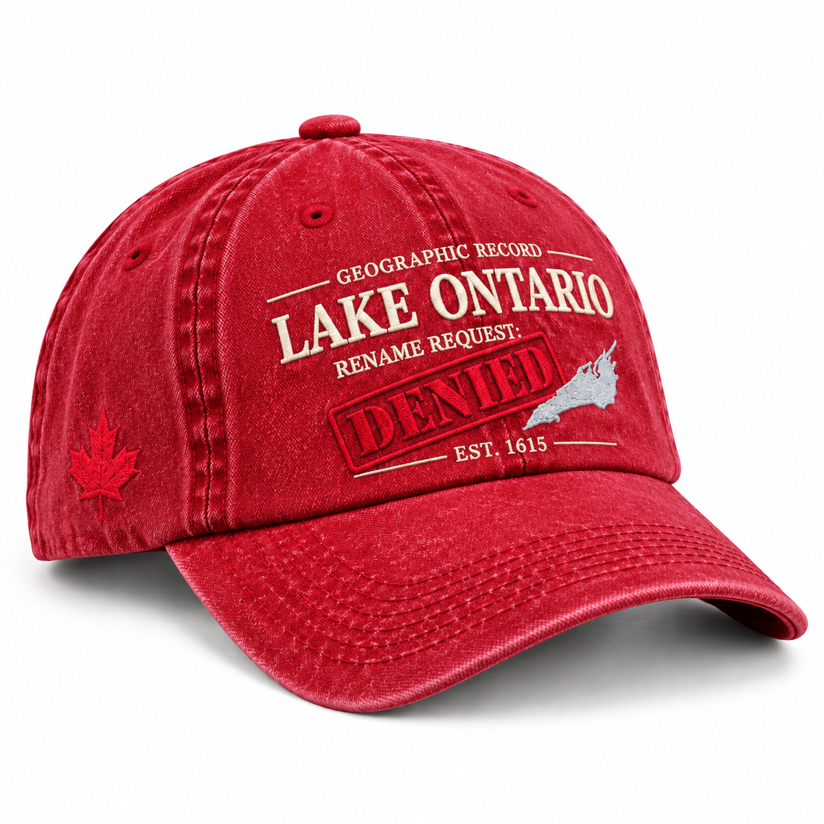 Lake Ontario — Rename Request: Denied Printed Heritage Cap