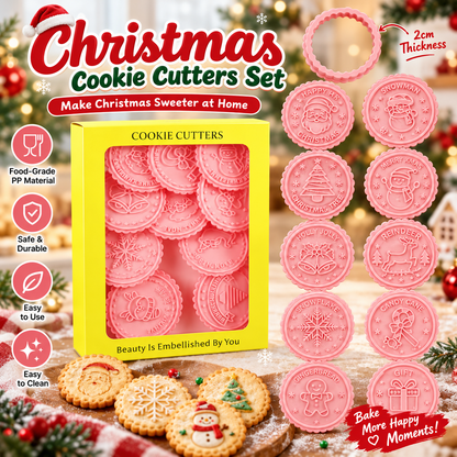Last Day! Special Sale Festive Christmas Cookie Cutter Set