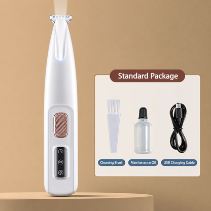 Precision Pet Trimmer – Safe Grooming for Paws, Eyes & Tail with LED Light