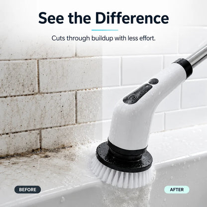9-in-1 PowerScrub Electric Spin Cleaning Brush