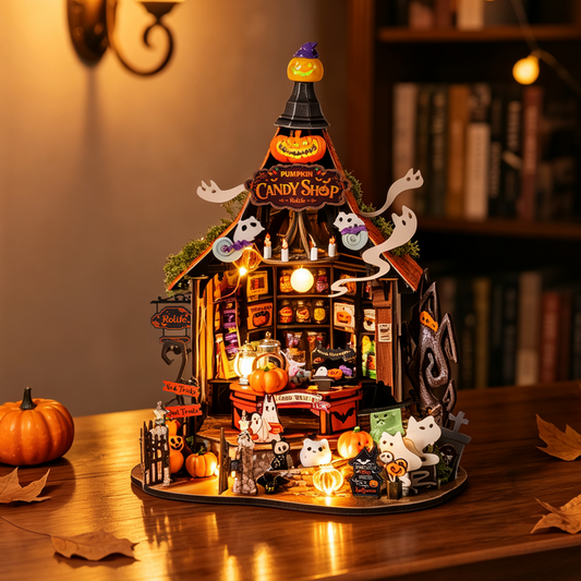 Wravion DIY Miniature House - Haunted Candy House DG186