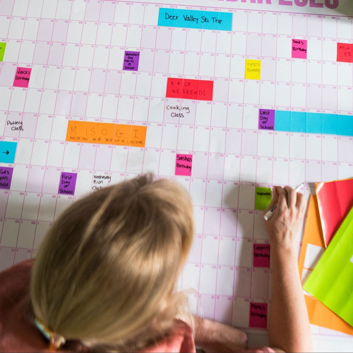 The Big Bright Calendar Kit 2026