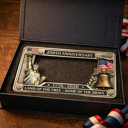 LAST DAY 49% OFF-250th Anniversary Commemorative License Plate Frame