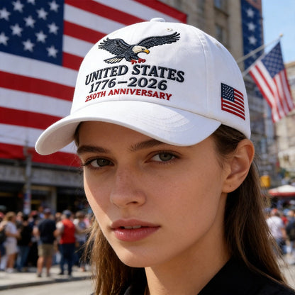 US 250th Anniversary Retro Cotton Cap
