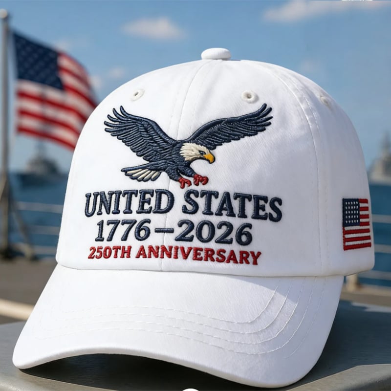 US 250th Anniversary Retro Cotton Cap
