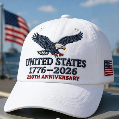 US 250th Anniversary Retro Cotton Cap