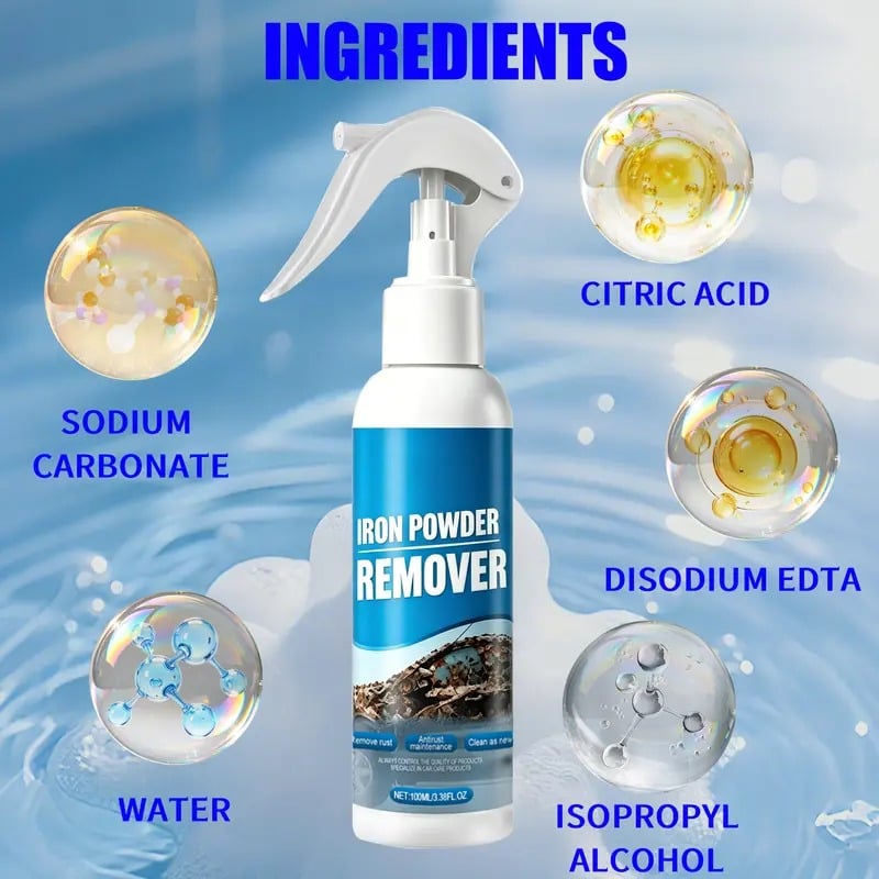 Powerful Rust Remover Spray – Instantly Restore Metal & Stainless Steel