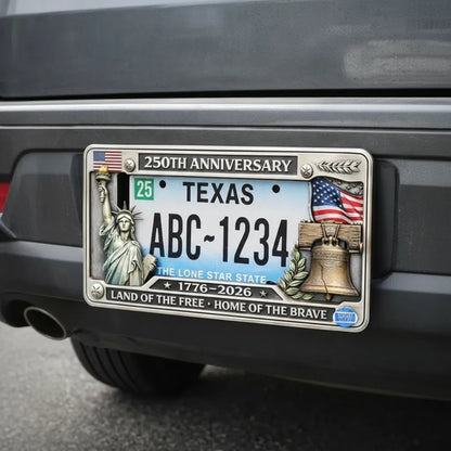 LAST DAY 49% OFF-250th Anniversary Commemorative License Plate Frame