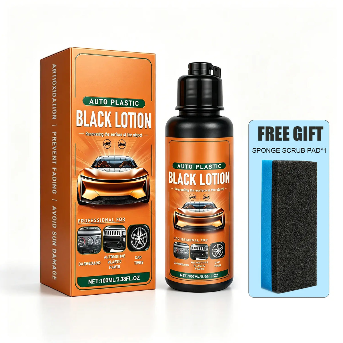 Auto Plastic Restorer Kit