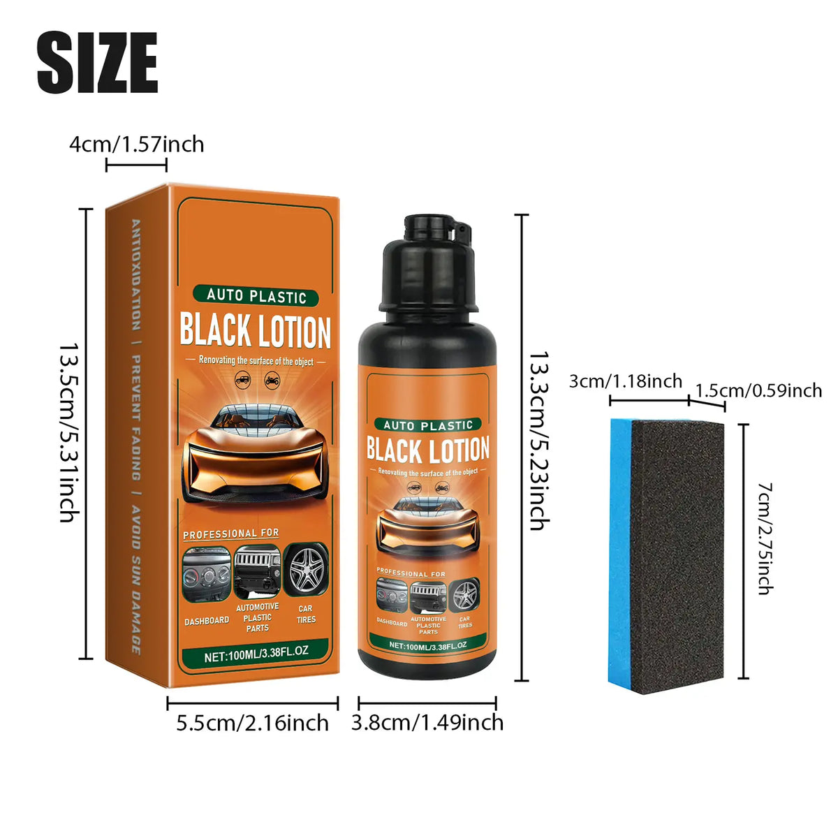 Auto Plastic Restorer Kit
