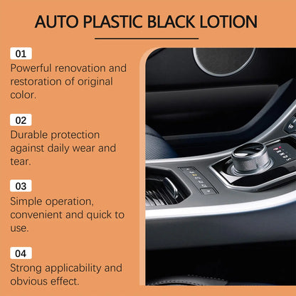 Auto Plastic Restorer Kit