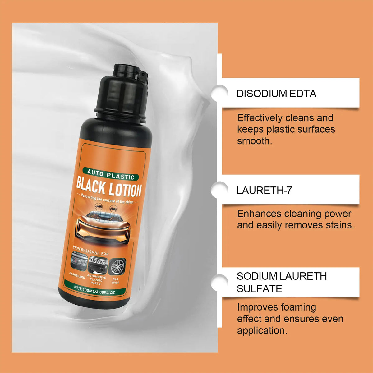 Auto Plastic Restorer Kit