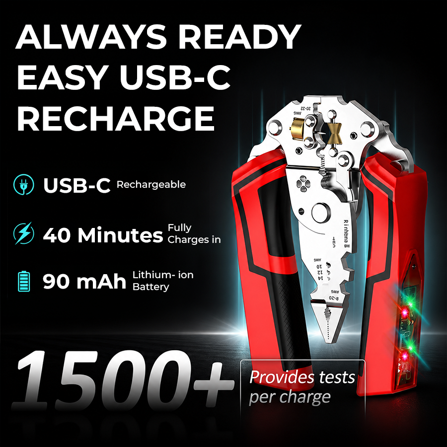 16-in-1 Electrical Pliers with Voltage Tester