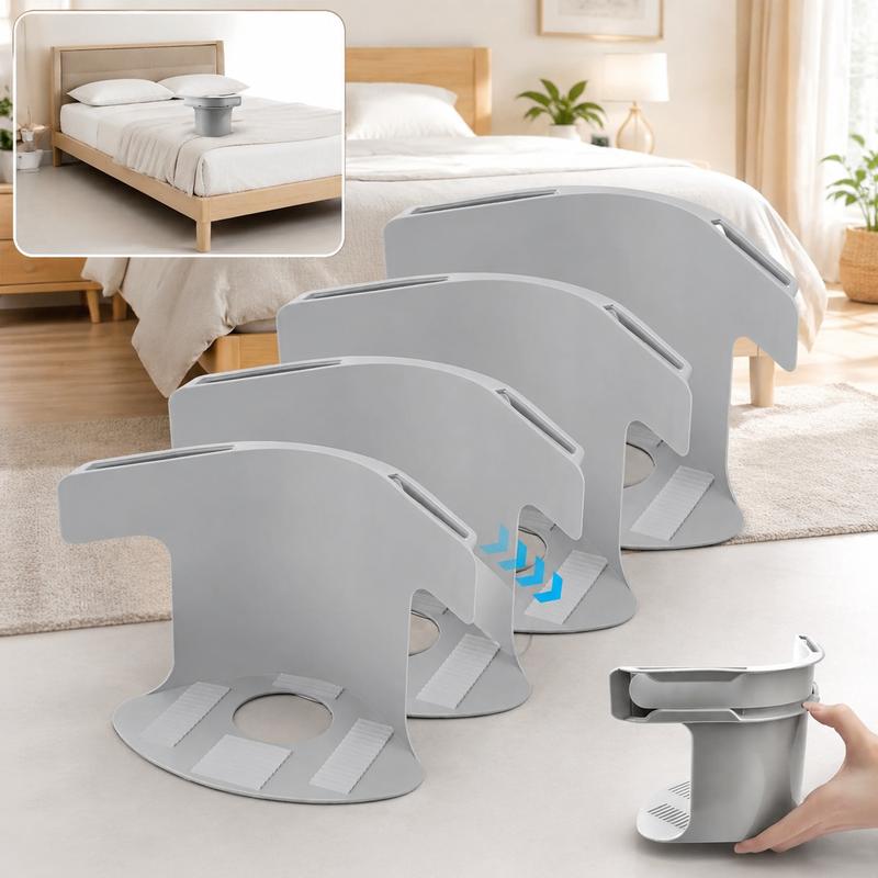 4-Pack Heavy Duty Sheet Clips Keep Bedding Perfectly In Place