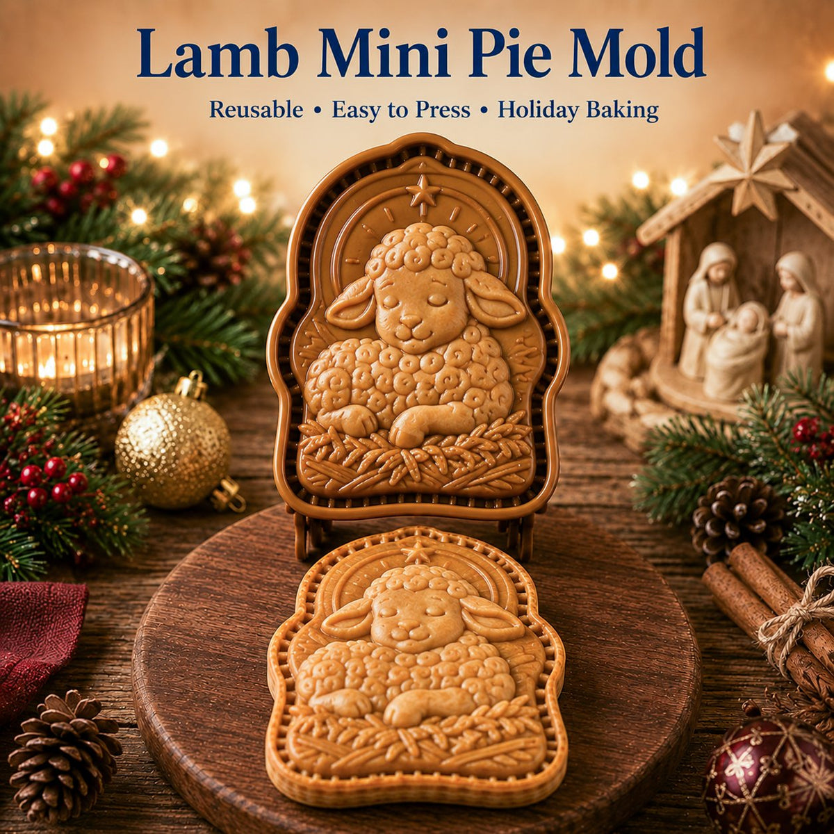 Faith & Nativity Mini Pie Mold Collection