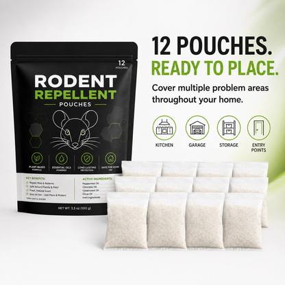 Place These Pouches - And Watch TheGophers Permanently Disappear
