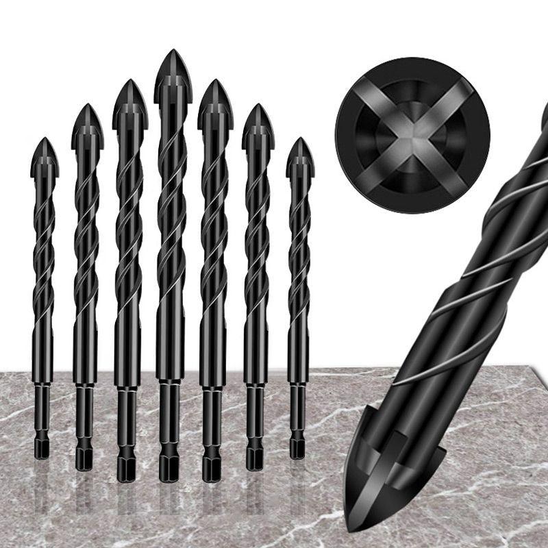 Buy 2 Get 1 FreeHigh-strength Four-edge Cross Drill Bit Set