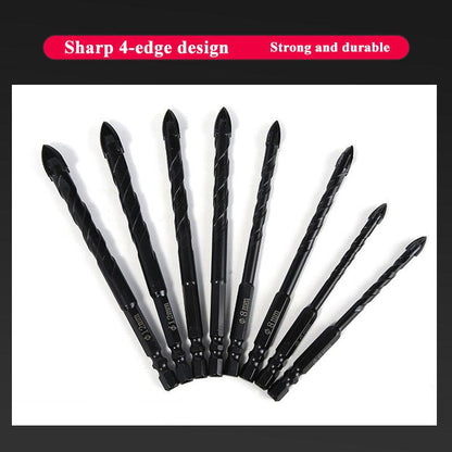 Buy 2 Get 1 FreeHigh-strength Four-edge Cross Drill Bit Set