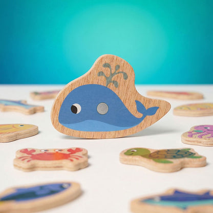 60K+ SOLD! Magnetic Wooden Fishing Game – Fun Ocean Adventure & Early Learning Toy