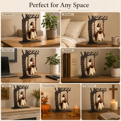 Christian Jesus Swing Ornament
