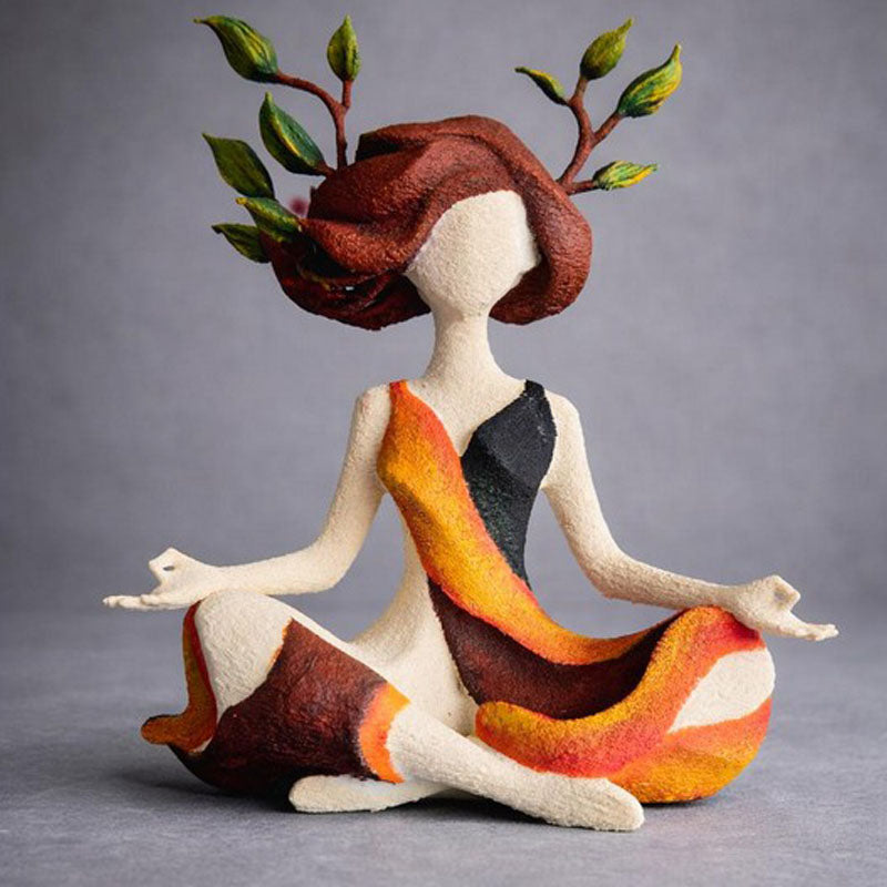Last Day 60% OFF Unique Meditative Nature Goddess Sculpture