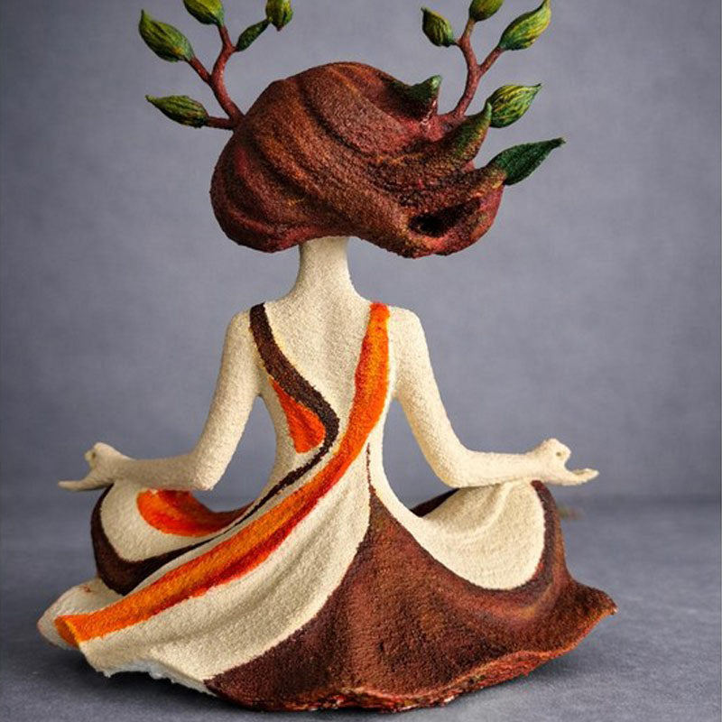 Last Day 60% OFF Unique Meditative Nature Goddess Sculpture