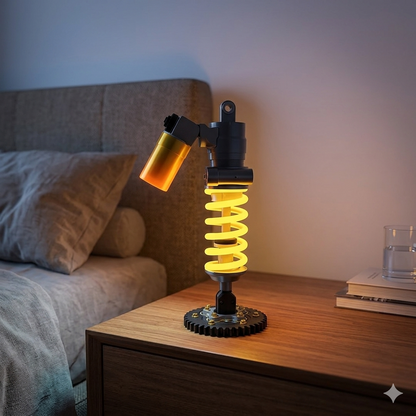 50% OFF Today | Adjustable Suspension Shock LED Lamp | Unique Decor for Gaming Rooms & Car Fans