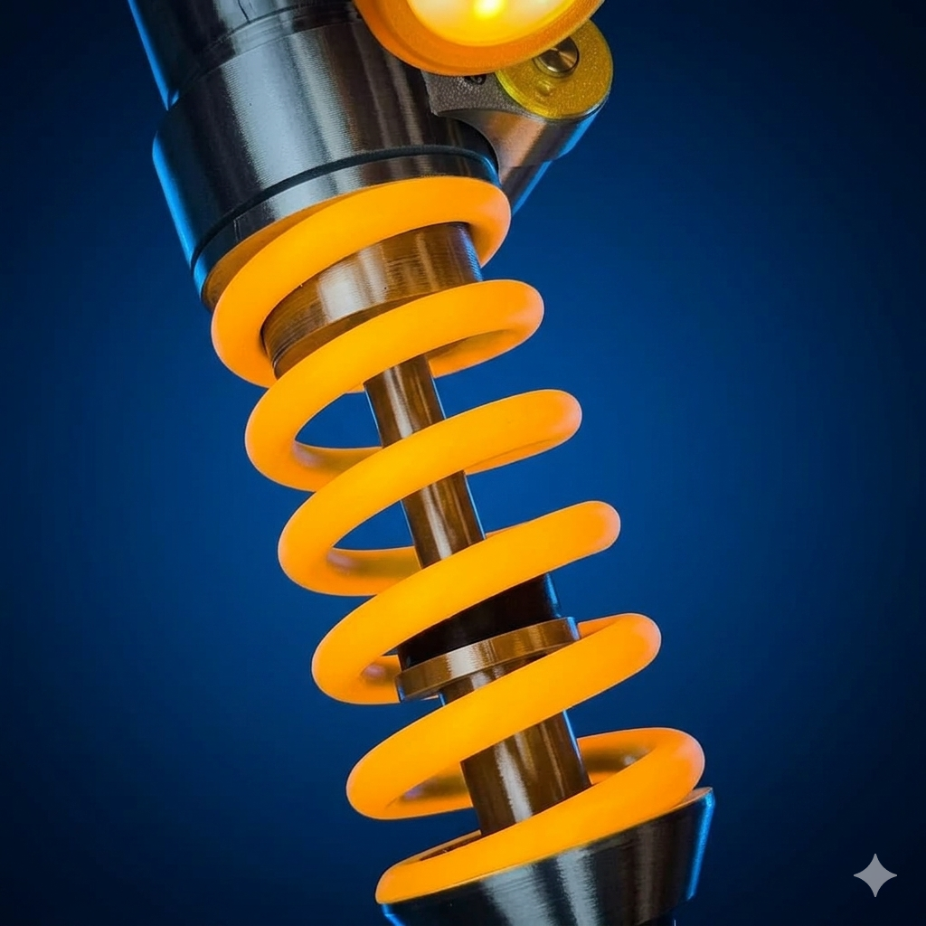 50% OFF Today | Adjustable Suspension Shock LED Lamp | Unique Decor for Gaming Rooms & Car Fans