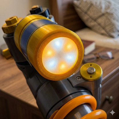 50% OFF Today | Adjustable Suspension Shock LED Lamp | Unique Decor for Gaming Rooms & Car Fans