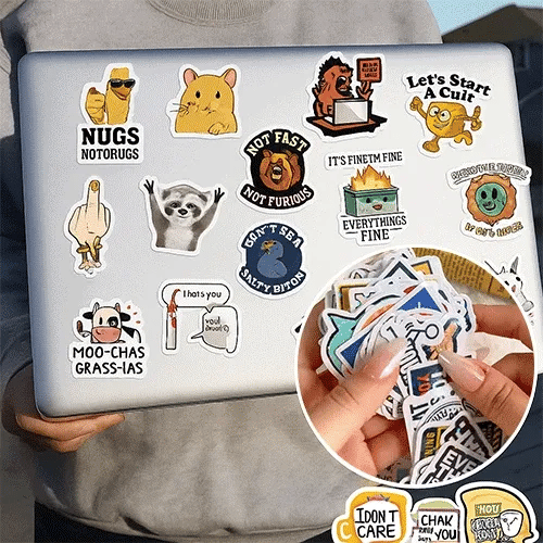 GET 50% OFF NOW! 130-Piece Funny Graffiti Stickers