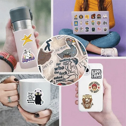 GET 50% OFF NOW! 130-Piece Funny Graffiti Stickers