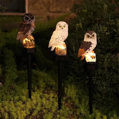 Solar Owl LED Garden Light – Waterproof Outdoor Accent Lighting