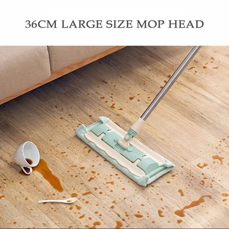 Adjustable Telescopic Microfiber Mop