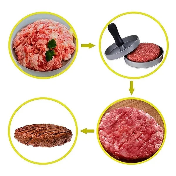 Professional Burger Patty Press Uniform Burgers Every Time