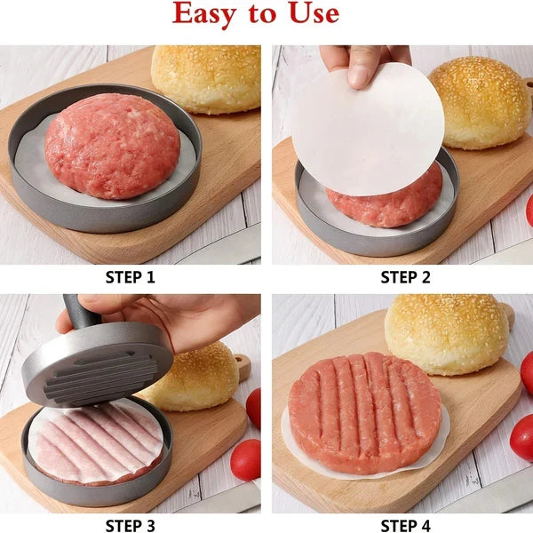 Professional Burger Patty Press Uniform Burgers Every Time