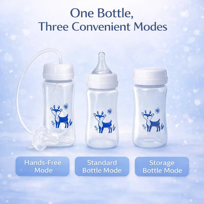Portable Breast Milk Feeding Bottle
