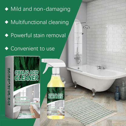 50K+ SOLD! 【CLEARANCE!】 Buy 3 Free 2 - Oxalic Acid Cleaner, Multipurpose Stain Remover Spray for Bathroom