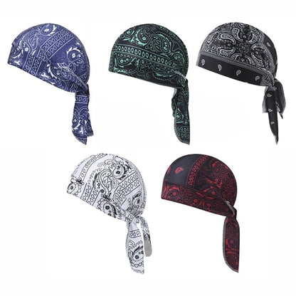 Buy 1 Get 1 Free Elastic Cycling Sports Cap – Sweat-Wicking Helmet Liner