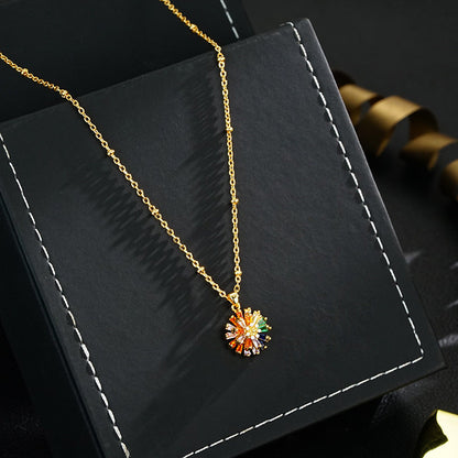 Luxury Firework Earrings and Necklace Timeless Sparkle, Everyday Glamour