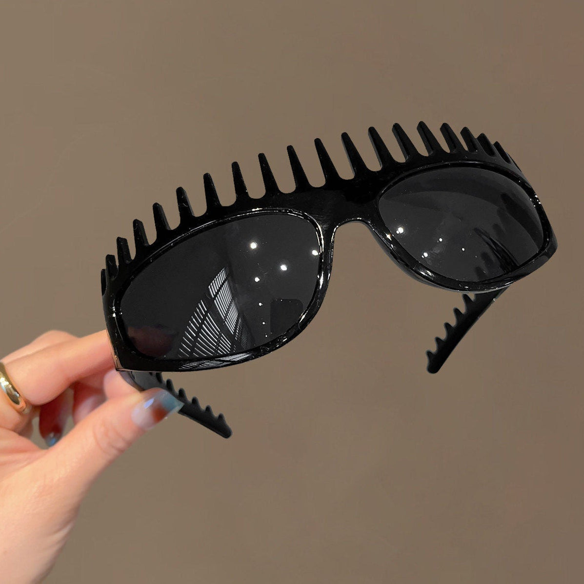 2-In-1 Sunglasses Hair Accessory – Chic Acetate Leopard Print Headband