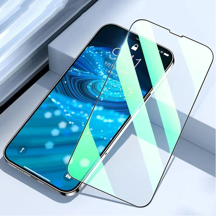 100K+ SOLD! 2025 New Upgraded Screen Protector For iPhone-Automatic Dust Free Eco-Friendly Protection