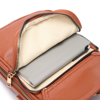 LAST DAY 49% OFF- Crossbody Leather RFID Bag
