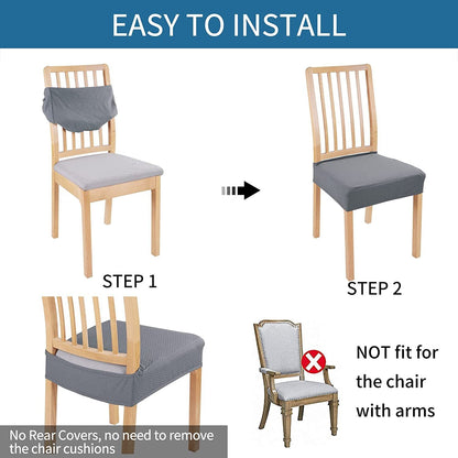 Buy 1 Get 1 Free! Waterproof Stretchy Chair Covers – Elastic, Anti-Slip & Easy to Clean