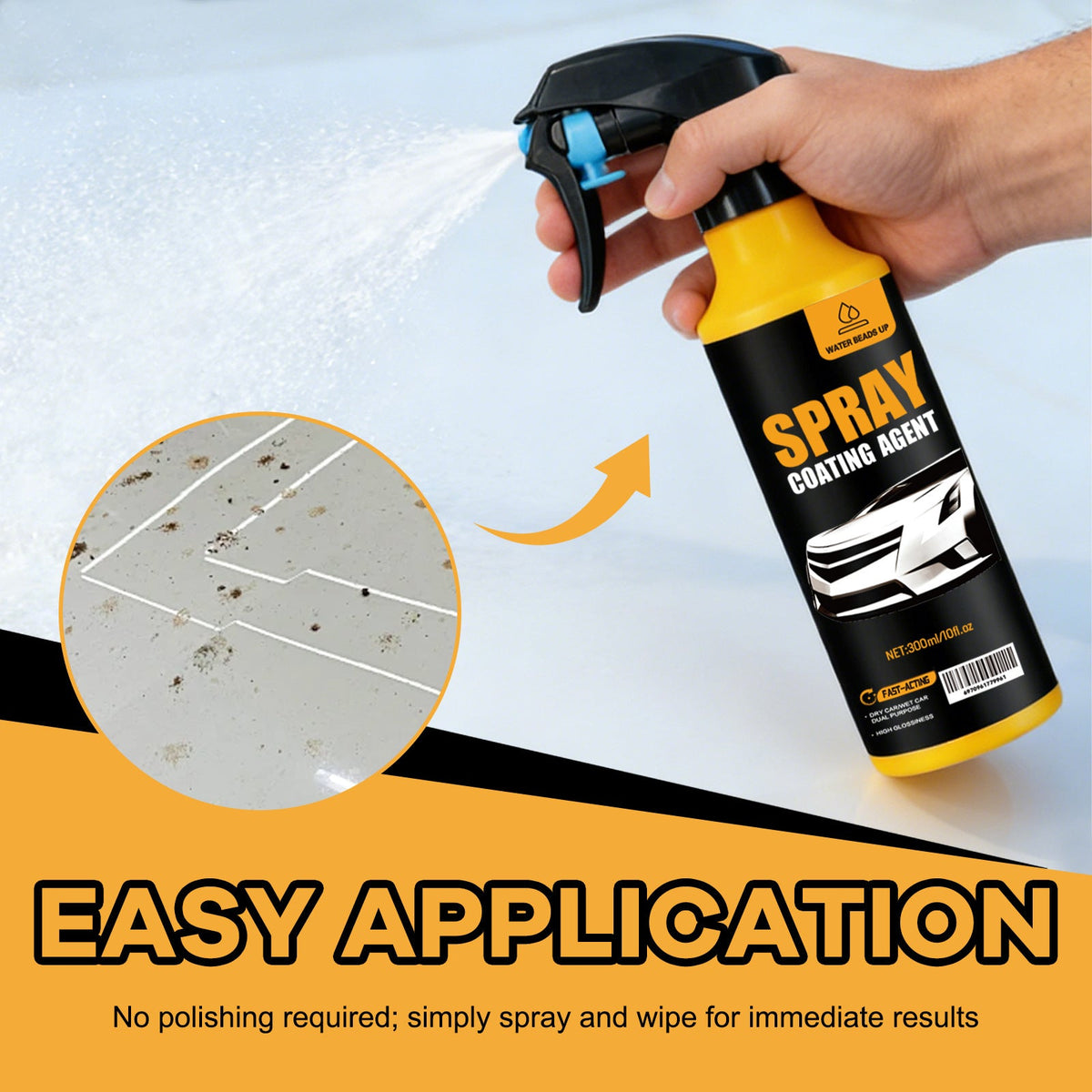 Hydrophobic Car Ceramic Spray for All Vehicles