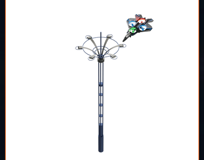 2.4G Remote Control Stunt Fighter Plane, Beginner Friendly RC Drone Aircraft With Headless Mode