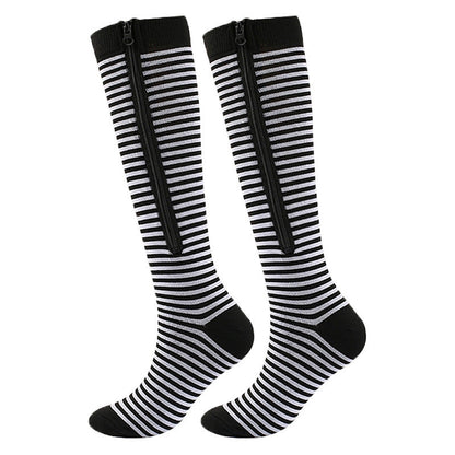 Sports Zipper Socks – Comfort, Support & Easy On/Off