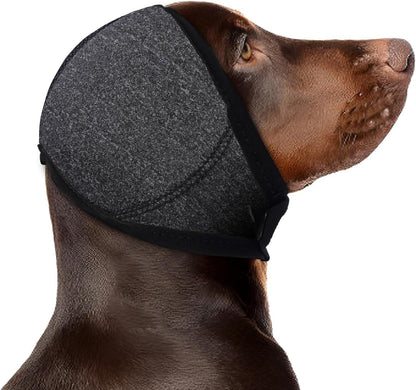Sound-Dampening Dog Ear Wrap for Loud Noises & Calming Comfort